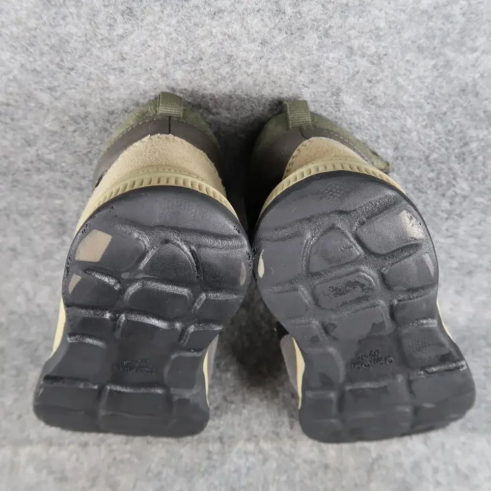 OshKosh B'Gosh Shoes Toddler Kids 10 Hiking Boots High Top Easy On Strap Bungee